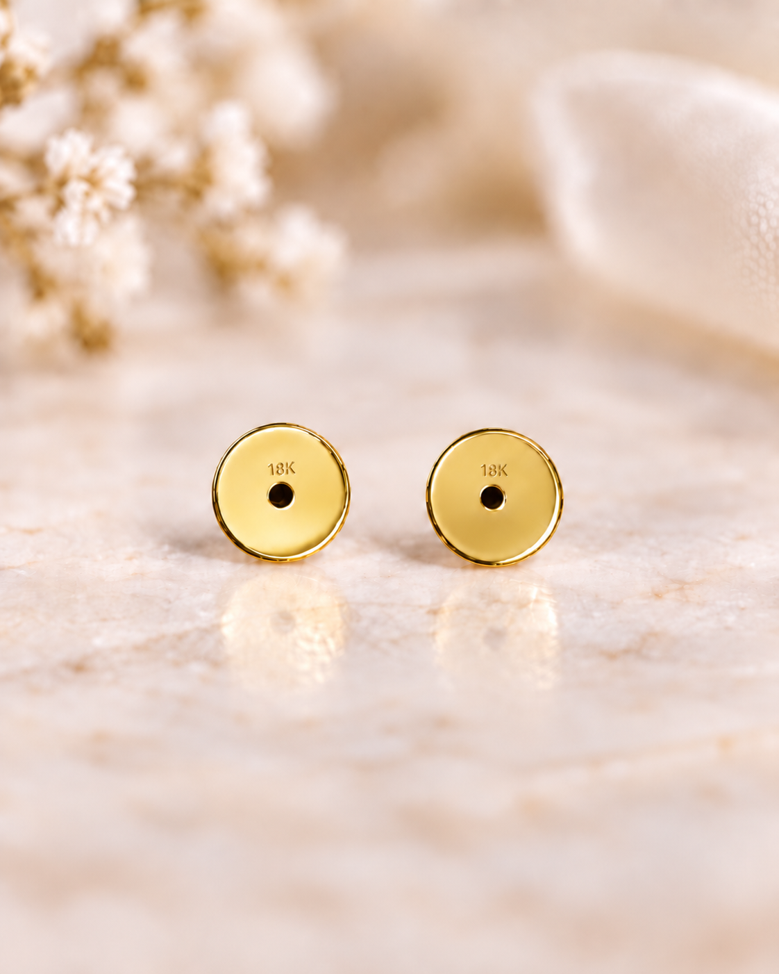 Perla de cultivo Oro 18k - tic oro (3.5-4mm)
