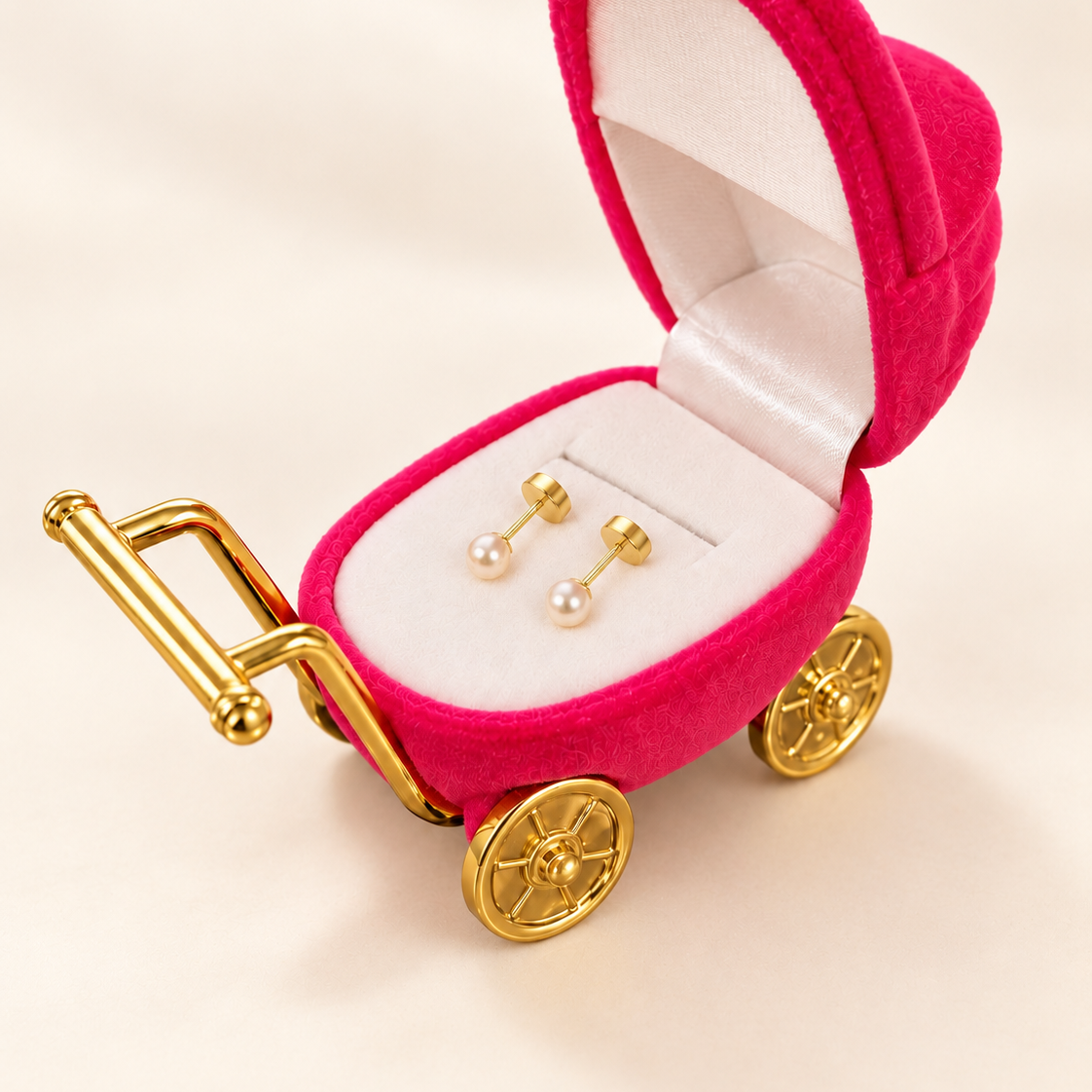 Perla de cultivo Bebe 18k -tic lamin.