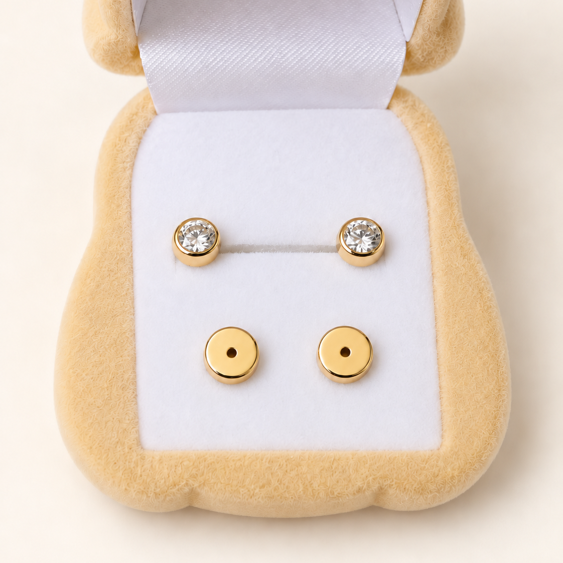 Redondo con zirconia 18k - tic laminado