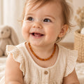Collar Ambar Niños 38cm - Cognac
